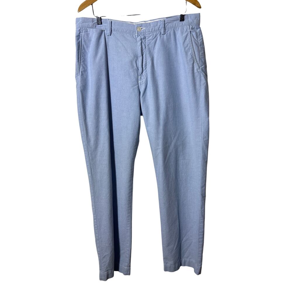 Polo Ralph Lauren Pants 35x32 Light Blue Classic Fit Chino Golf Flesh Pony